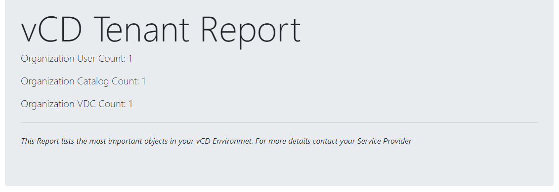 Featured image of post Using PowerShell to create a vCloud Director Tenant HTML Report