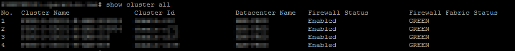 NSX Troubleshooting - Management and Control Plane - show cluster all
