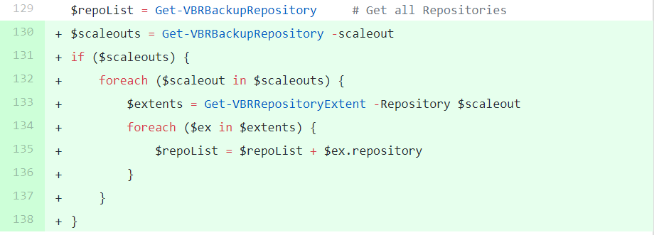 PRTG Veeam Sensor - Retrospective - Scale Out Repo