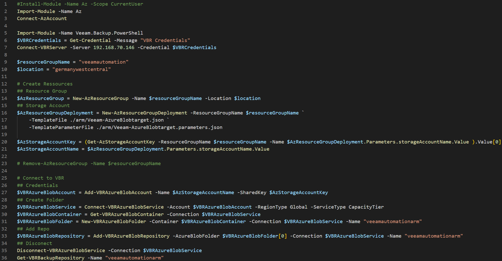 Featured image of post Veeam Azure Object Storage Automation