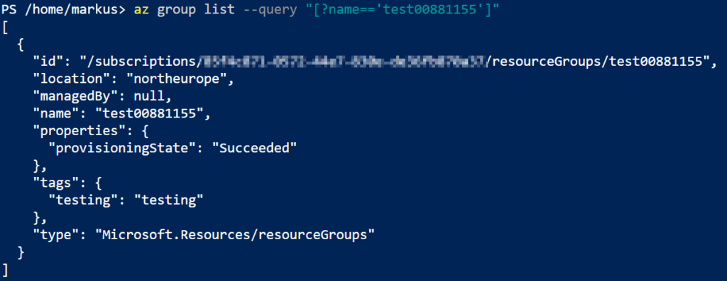 Azure Automation with Ansible - Result